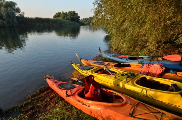 Przystań kajakowa w Starych Kotlicach